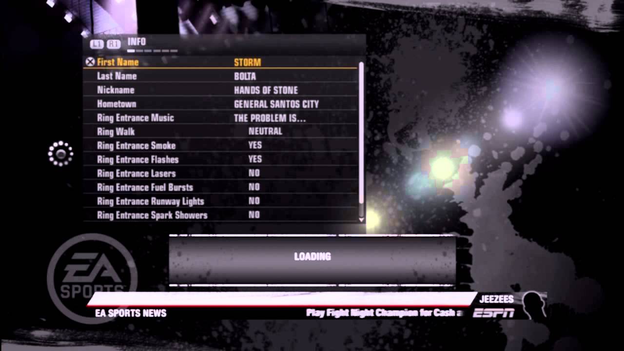 fight night champion cheats for ps3